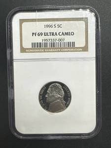 1996-S Ultra Cameo PF69 Nickel
