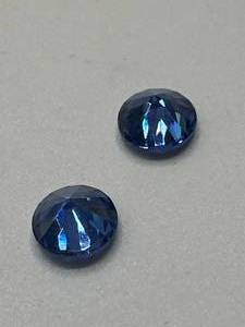 Lot of 2 Blue Sapphires from Ceylon