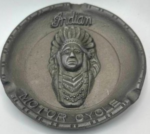 Indian Motorcycle Ashtray 6 Inch Wide