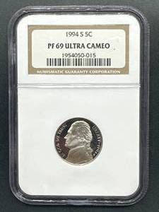 1994-S Ultra Cameo Nickel PF69