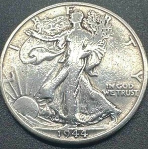 1944-S Walking Half Dollar