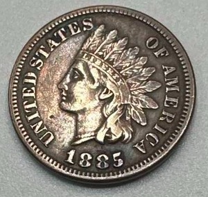1885 Indian Head Penny