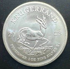 1oz. .999 Silver Krugerrand