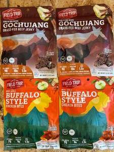 4 Bags of Grass Fed & Chicken Jerky (in date)
