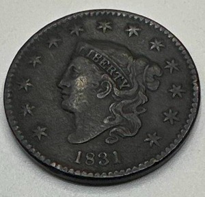 1831 Large Cent Penny