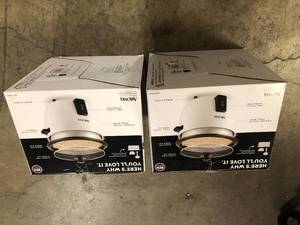 Lot of 2 Aroma 32-Cup White Rice Cooker