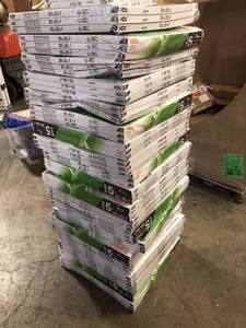 Lot of assorted furnace filters various sizes and conditions customer returns see pictures