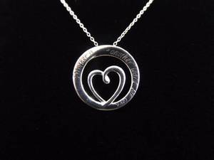 .925 Sterling Silver Mother Is Another Word For Love Pendant Necklace