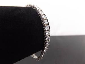 NEW .925 Sterling Silver Zirconia Bracelet