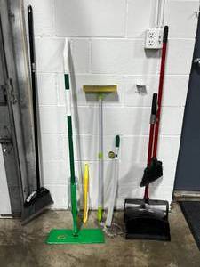 Brooms  Swiffer  Broom Pan  Window Washer with Squeegee  Ironing Board