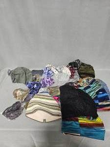 Collection of Head Coverings (Swim Caps)