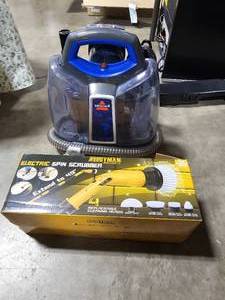 Bissell Spot Cleaner & Electric Spin Scrubber