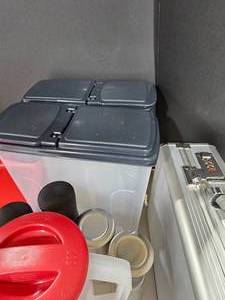 Misc Kitchen Storage & Covered Cake Stand