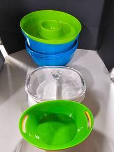Plastic Bowls & Storage Containers