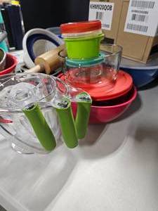 Kitchen Aid Hand Mixer & Bakeware