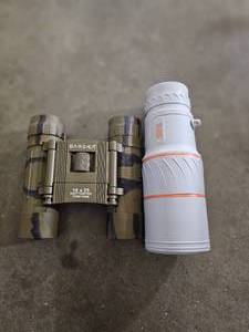Barska 10 x 25 Binoculars & Bionic Zoom Spotting Scope