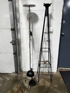 3 Lamps - 2 Floor Lamps and 1 Desk Lamp - all untested