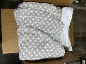Lot of Curtains - 10 Neutral Pattern and 1 Elephant on Toilet
