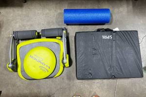 Twist Wonder Core, Foam Roller, and Fold Out Mat