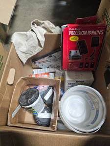 Electronic Park Assist Device & Various Paint Supplies