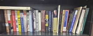 Books Various Biographys - Entire Shelf Goes