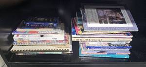Various Sewing and Craft Books - Entire Shelf Goes