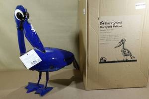 lot 34 image: Barnyard Lawn Ornament Pelican