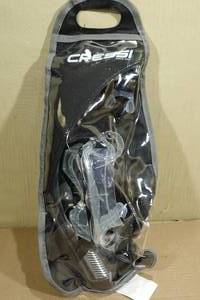 lot 105 image: Cressi Pano 3 Snorkel Set -BlackClear