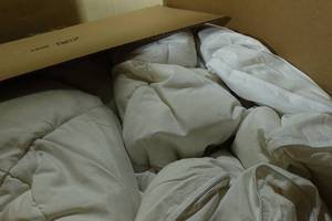 lot 118 image: Queen Down Comforter -White
