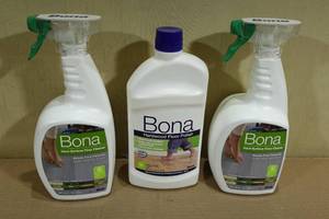 lot 145 image: 2 36oz Bona Floor Cleaner with Floor Polish