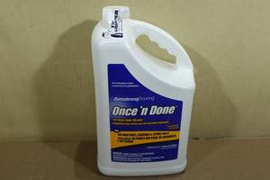 lot 146 image: 1 Gallon Armstrong Once N Done No-Rinse Floor Cleaner