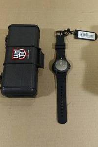 lot 150 image: Luminox Navy Seal Blackout XS.3502.BO.L Mens 45mm Watch