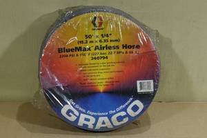 lot 168 image: Graco BlueMax Airless Hose 50x14