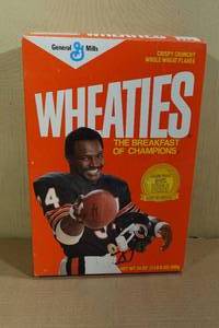 lot 179 image: Wheaties Collectors Box - Walter Payton