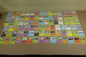 lot 185 image: Binder Pages of Pokemon Cards