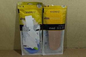 lot 246 image: 2 Vionic Womens Slim Insoles -Medium