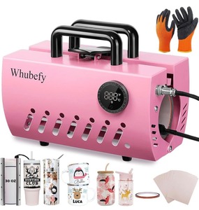 lot 37 image: Whubefy Tumbler Heat Press Machine -Pink