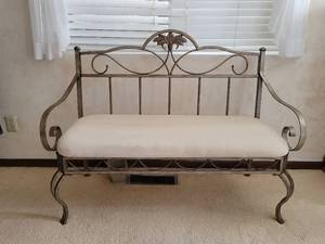 lot 44 image: Metal Bench