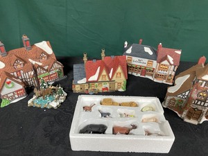 lot 186 image: Dept 56 Dickens Village Collection
