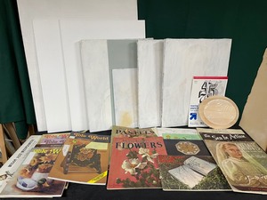 lot 109 image: Lets Paint  Artist Canvases & Art Books