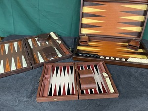 lot 112 image: Fabulous Backgammon Competition Boards with 3 choices