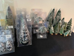 lot 172 image: Dept 56 Tree Collection
