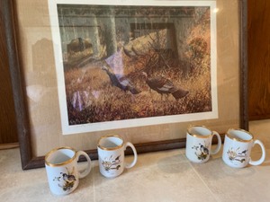lot 319 image: Turkey Picture & Mugs