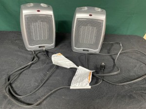 lot 235 image: Two Mini Heaters by Lasko