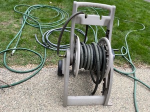 lot 268 image: Hose Cart & Garden Hoses