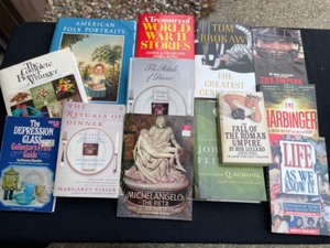 lot 274 image: Non-Fiction Books--Sports, Collectibles, Misc.