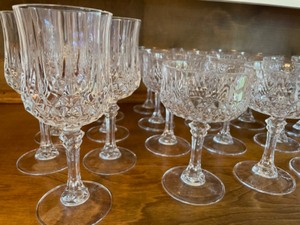 lot 159 image: Stemware--Water, Sherbet, Wine