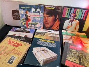 lot 24 image: Vintage Vinyl Record Albums