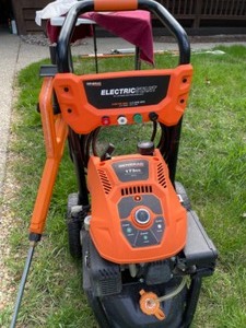 lot 132 image: Generac Electric Start 3100 PSI Max Power Washer