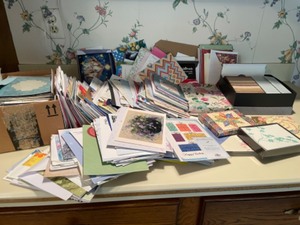 lot 239 image: Cards Galore for All Seasons